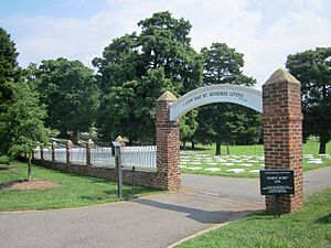 God's Acre Moravian cemetery in Old Salem