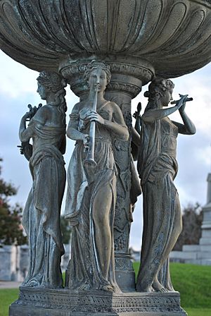 Greenwood Cemetery New Orleans Muses