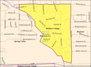 HilshireVillageMap