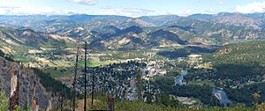 Leavenworth from above