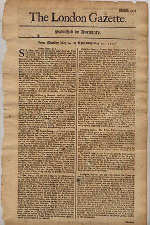 London Gazette(1705)