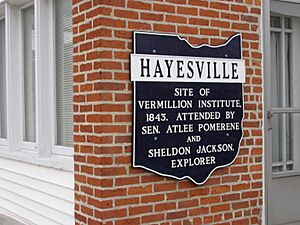 Marker Vermillion Institute 214