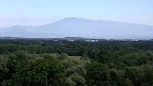 Mont Ventoux from Avignon