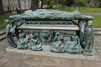 Monument to Bishop Elphinstone, King's College Aberdeen