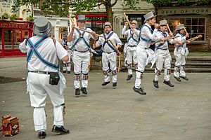 Morris dancers York 8667