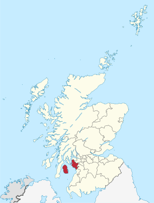 North Ayrshire in Scotland.svg