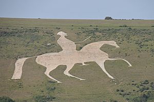 Osmington White Horse 2013-09-05