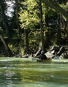 Paddling Near Ozark Arkansas