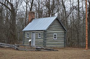 Pamunkey Indian Reservation cabin