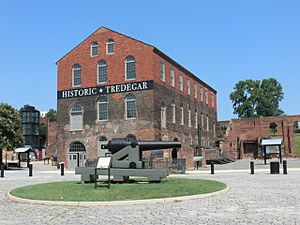 Pattern building, Tredegar Iron Works, Richmond, Virginia