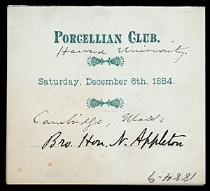 Porcellian menu NYPL Dig ID 474167