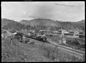 Raurimu railway station ATLIB 120238