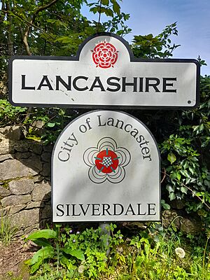 Silverdale boundary sign