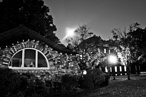 Vermont Academy Campus At Night