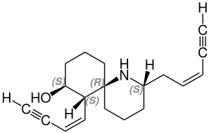 (-)-Histrionicotoxin Structural Formula V2