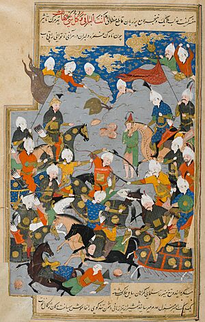 Battle between Shah Tahmasp I and the Uzbeks led by ʽUbaid Khān near Sarikamish on 24 September 1524