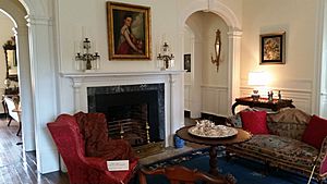 Berkeley Plantation house interior