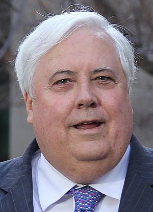 Clive Palmer, Aug 2015