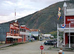 Dawson City downtown