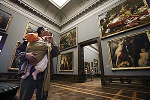 Dresden - Japanese tourist with baby - 1786