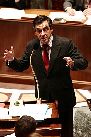 François Fillon à l'Assemblée nationale, 2007