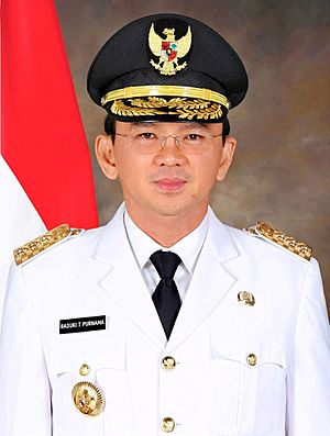 Gubernur DKI Basuki TP 鐘萬學