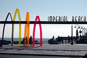 "Surfhenge" in Imperial Beach