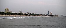 Kozhikode Beach Coastline.jpg