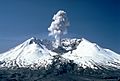 MSH82 st helens plume from harrys ridge 05-19-82