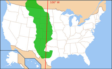 Map of Great Plains