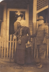 Mother Jones outside her prison in Pratt WV