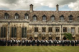 Pembroke College graduation