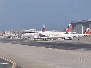 Philippine Airlines maintenance MNL 2023-08-05