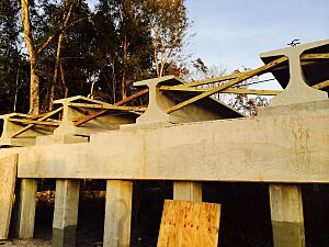 Poinciana Parkway RCMB bridge construction 4