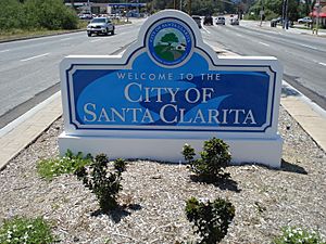 Santaclaritawelcomesign