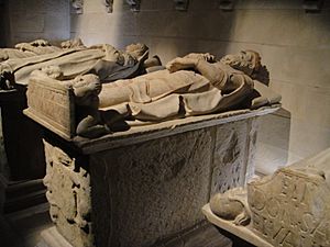 Sepulcro de Bermudo III de León. Monasterio de Santa María la Real de Nájera