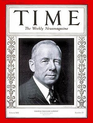 ThomasWLamont-1929Timemagazine