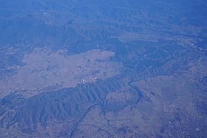 Tidbinbilla from the air