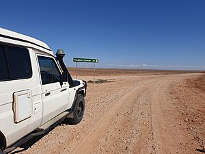 Turn-off to Haddon Corner, 2019