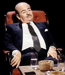 Adnan Khashoggi appearing on 'After Dark', 2 March 1991