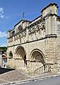 Aubeterre 16 Église façade 2013