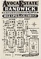 Avoca Estate subdivision in 1883