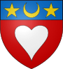 Blason ville fr Salles-sur-l'Hers (Aude)