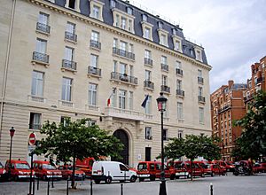 Brigade de sapeurs-pompiers de Paris, État-major, Place Jules-Renard