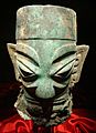 Bronze head from Sanxingdui