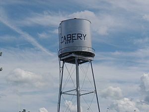 The Cabery water tower