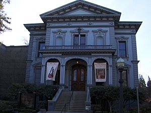 Crocker Art Museum main entrance