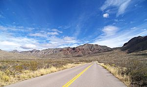 Franklin mts entrance