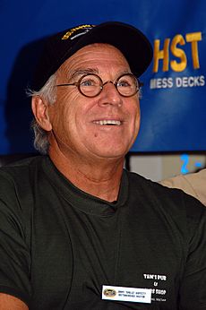 Jimmy Buffett on USS Harry S Truman