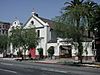 The entrance of Nuestra Señora Reina de los Angeles (La Placita Church) located at 550 Main Street in Downtown Los Angeles on July 20, 2007